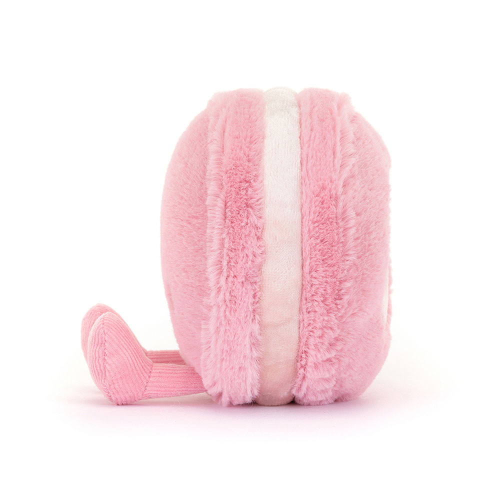 Amuseables Mia Macaron (Framboise) - 12cm x 10cm x 5cm