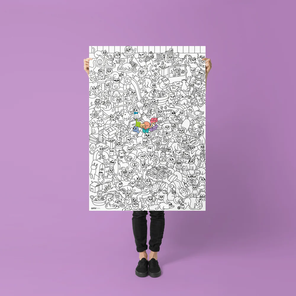 Kitty - POSTER Géant OMY