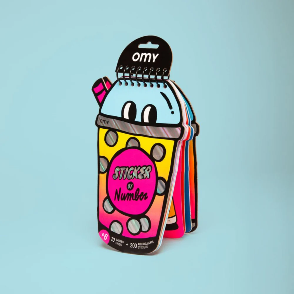 CARNET D'ACTIVITES BUBBLE TEA OMY
