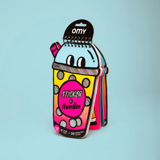 CARNET D'ACTIVITES BUBBLE TEA OMY