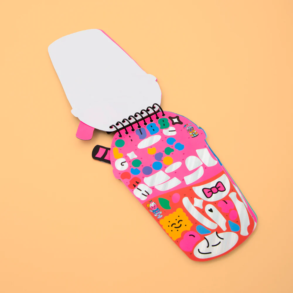 CARNET D'ACTIVITES BUBBLE TEA OMY