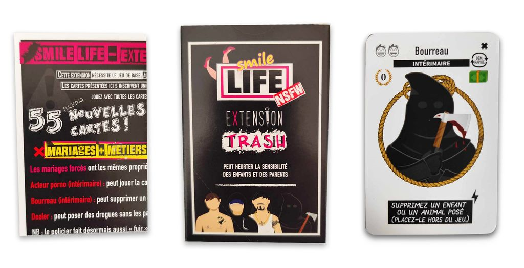 SMILE LIFE extension TRASH