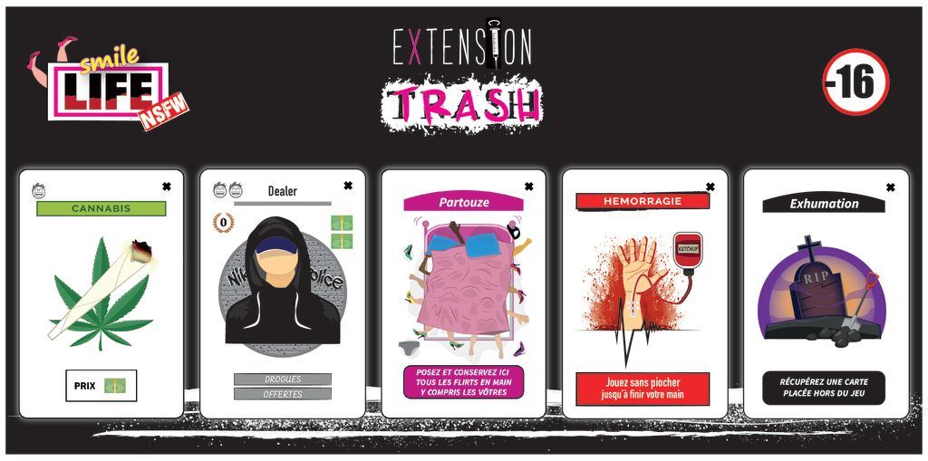 SMILE LIFE extension TRASH
