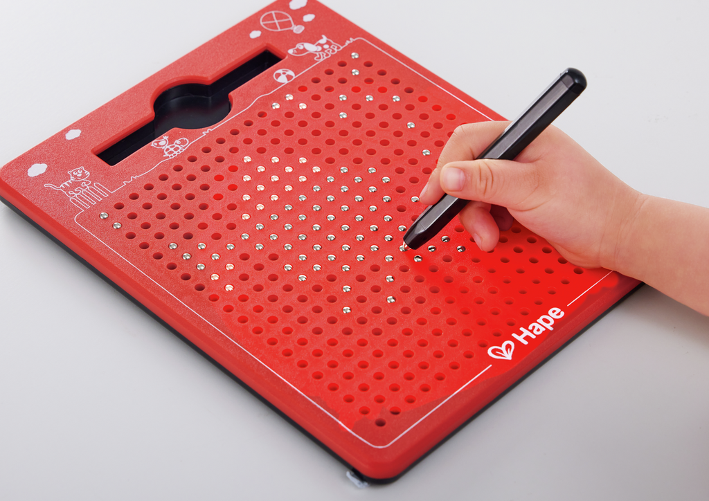 Petite tablette magnétique rouge