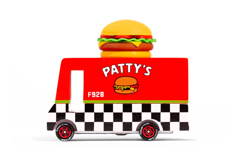 Candycar Vans: PATTYS HAMBURGER VAN