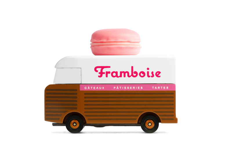 Candycar Vans: MACARON VAN Rose
