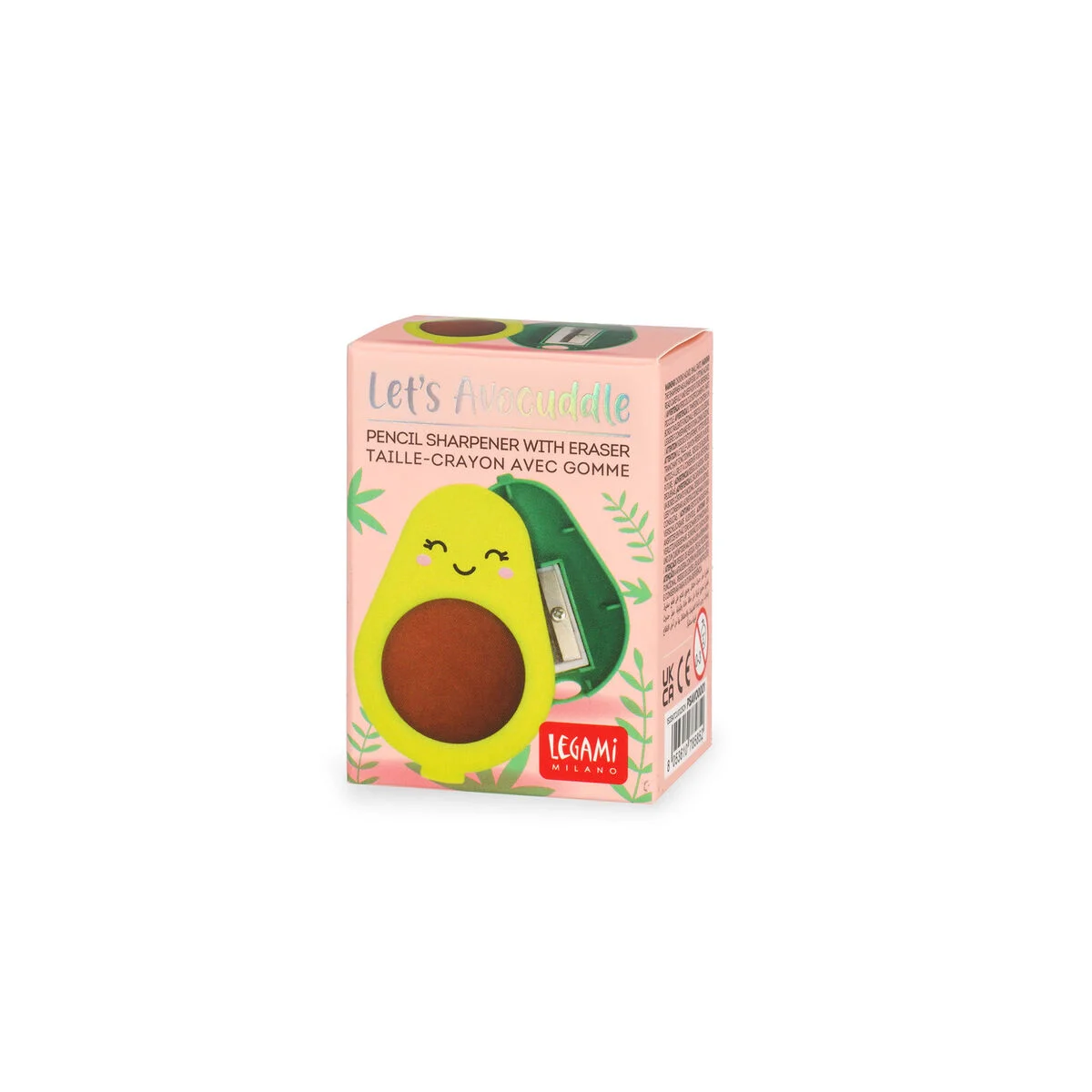 TAILLE-CRAYON AVEC GOMME - LET'S AVOCUDDLE