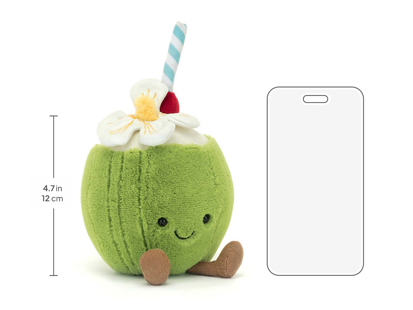 Amuseables Aruba Coconut - 15cm x 11cm x 9cm