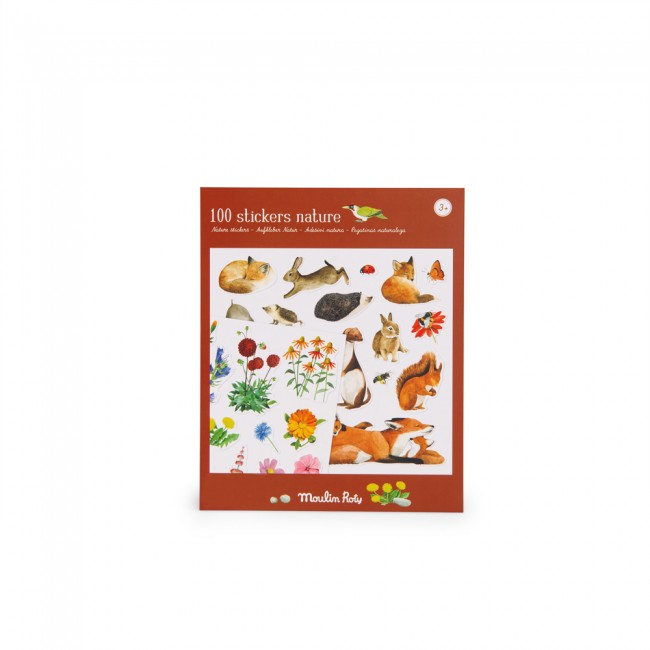 Pochette stickers Le jardinier Le Jardin du Moulin