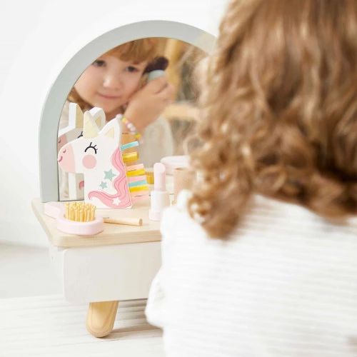 Licorne - Coiffeuse de table