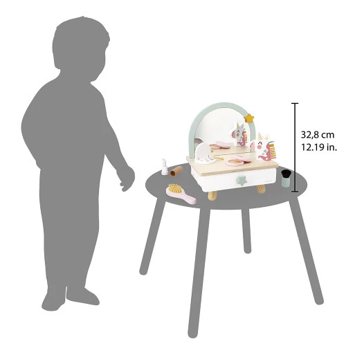 Licorne - Coiffeuse de table