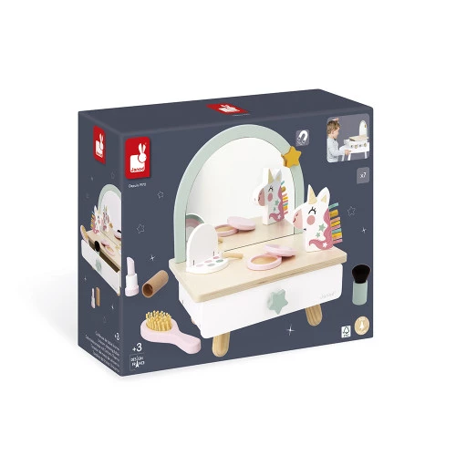 Licorne - Coiffeuse de table