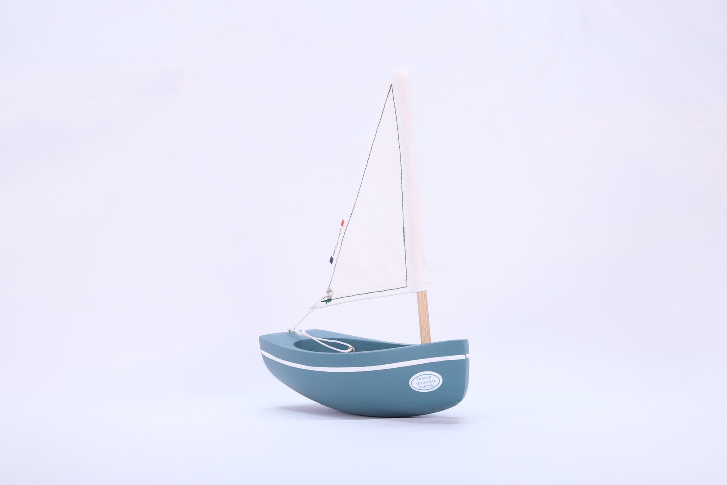 Bateau le Bâchi - 17 cm - Vert Abysses