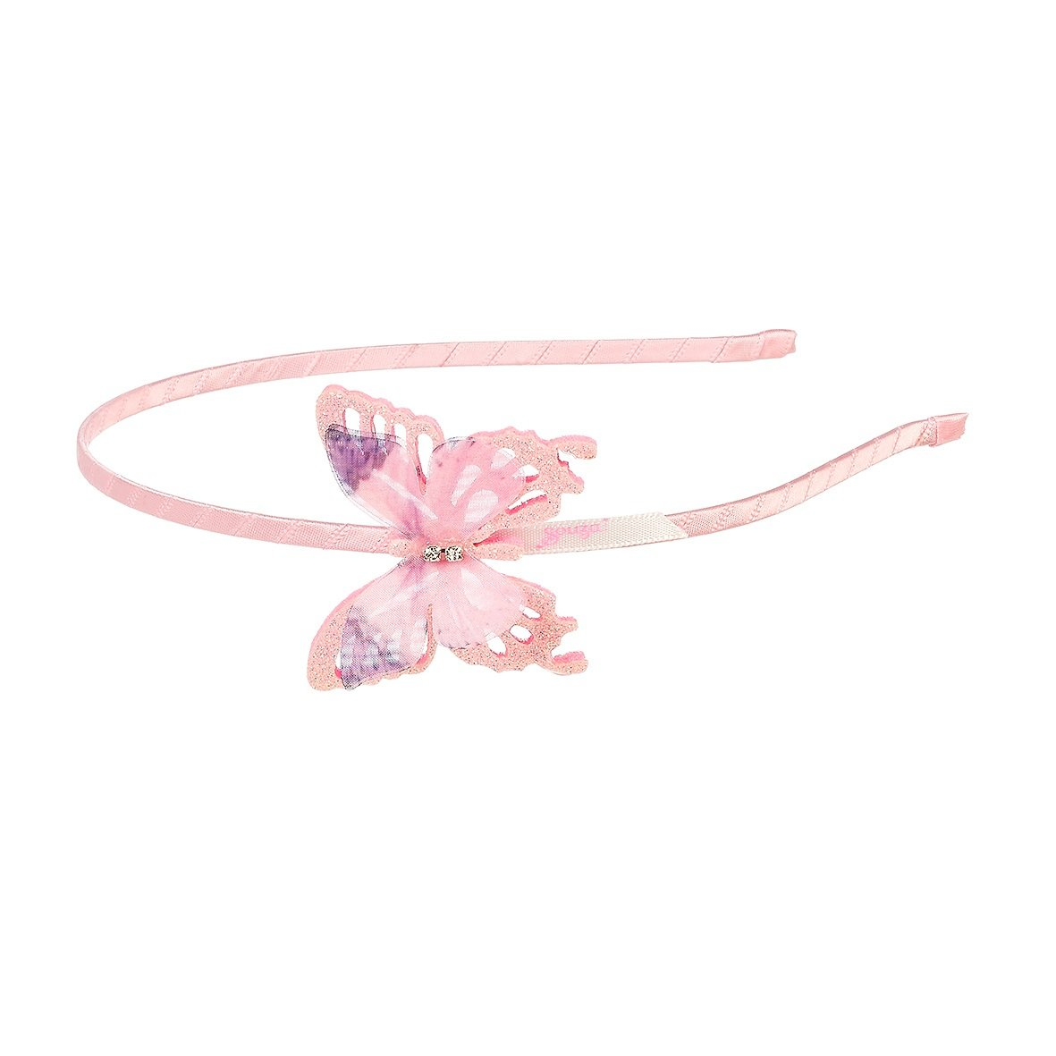 Serre-tête Cathleen papillon rose