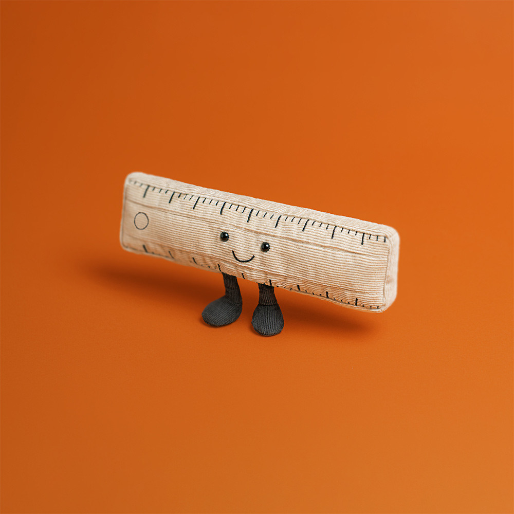 Amuseables Ruler - 8cm x 20cm x 4cm