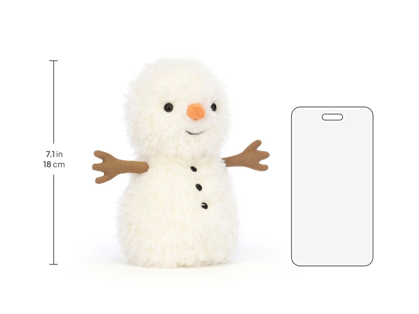 Little Snowman - 18cm x 10cm x 10cm