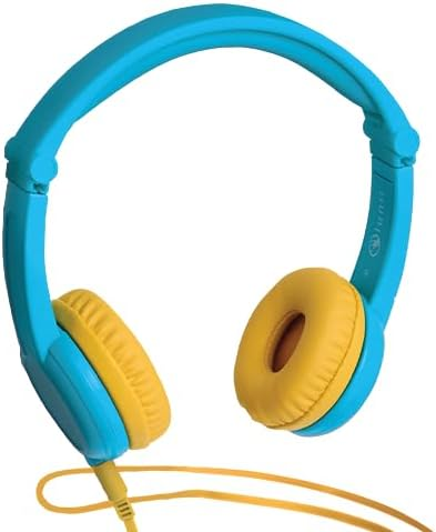 Casque audio bleu adapté à Ma Fabrique à histoire - Lunii