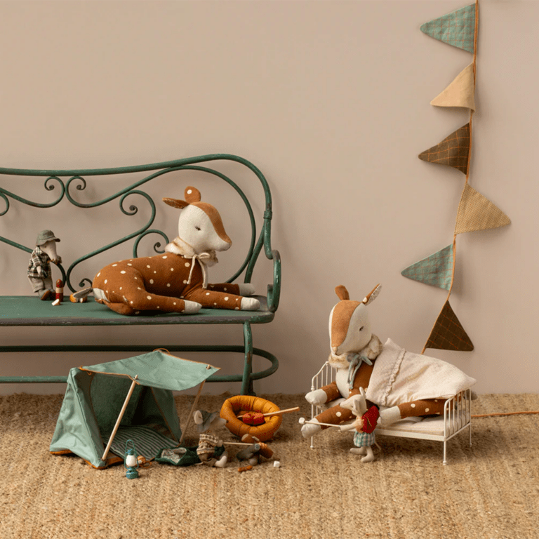 Cosy Bambi - Blanc Cassé - 22.5x36cm