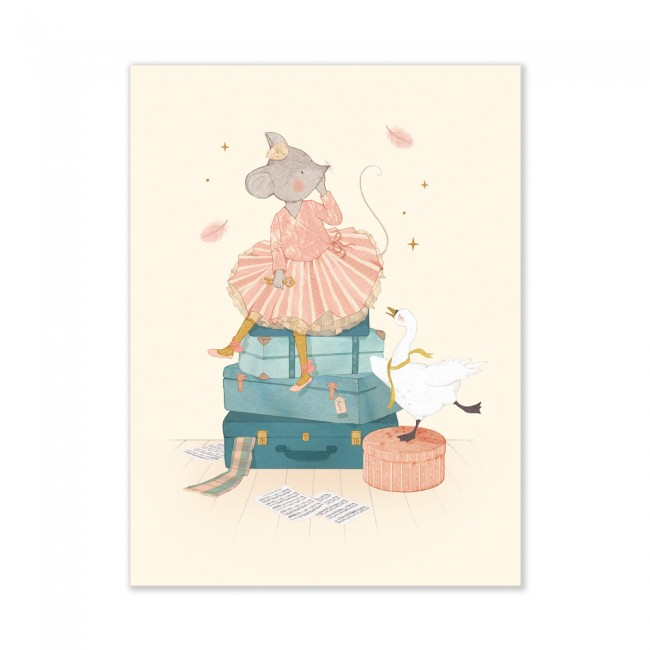 Set de 3 affiches La petite école de danse