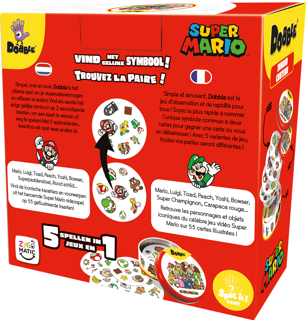 Dobble : Super Mario (Eco Sleeve)