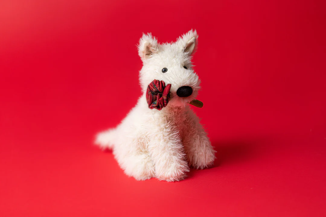 Munro Scottie Dog 'Love You' - 25cm x 12cm x 23cm