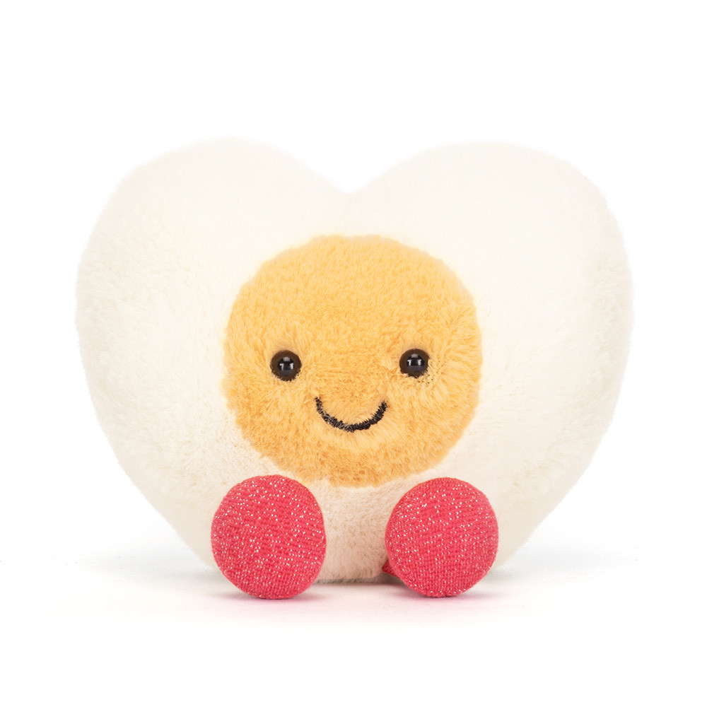 Amuseables Heart Boiled Egg - 12cm x 12cm x 6cm