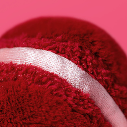 Amuseables Arlette Heart Macaron (Red) - 13cm x 12cm x 6cm