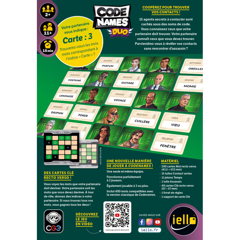 Codenames Duo (Nouvelle Edition)