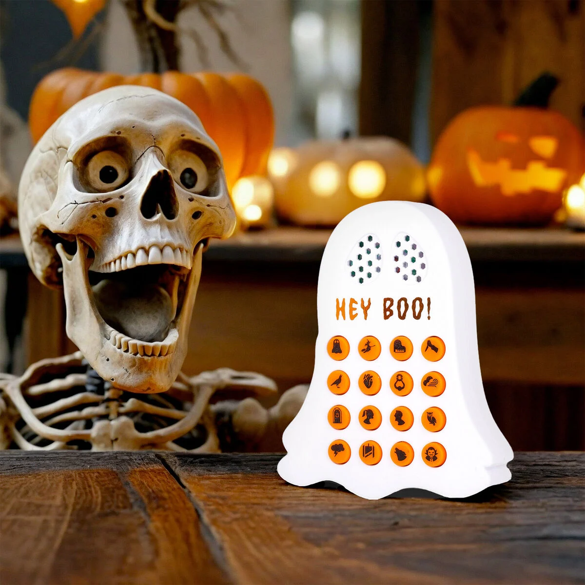 JEU EFFETS SONORES EFFRAYANTS - HEY BOO! - HALLOWEEN