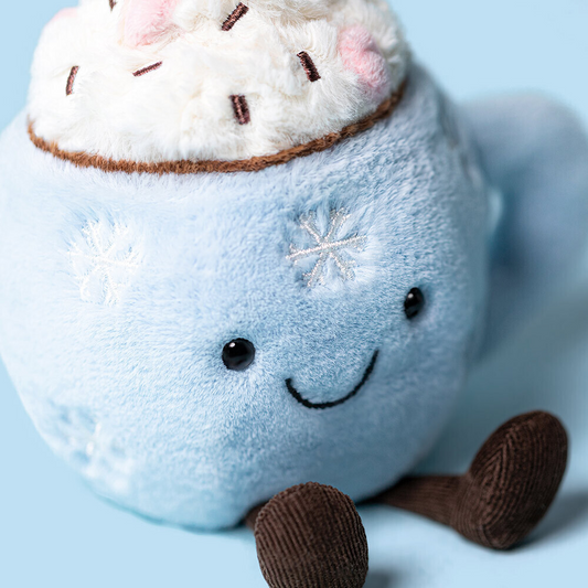Amuseables Hot Chocolate with Marshmallows - 21cm x 11cm x 10cm