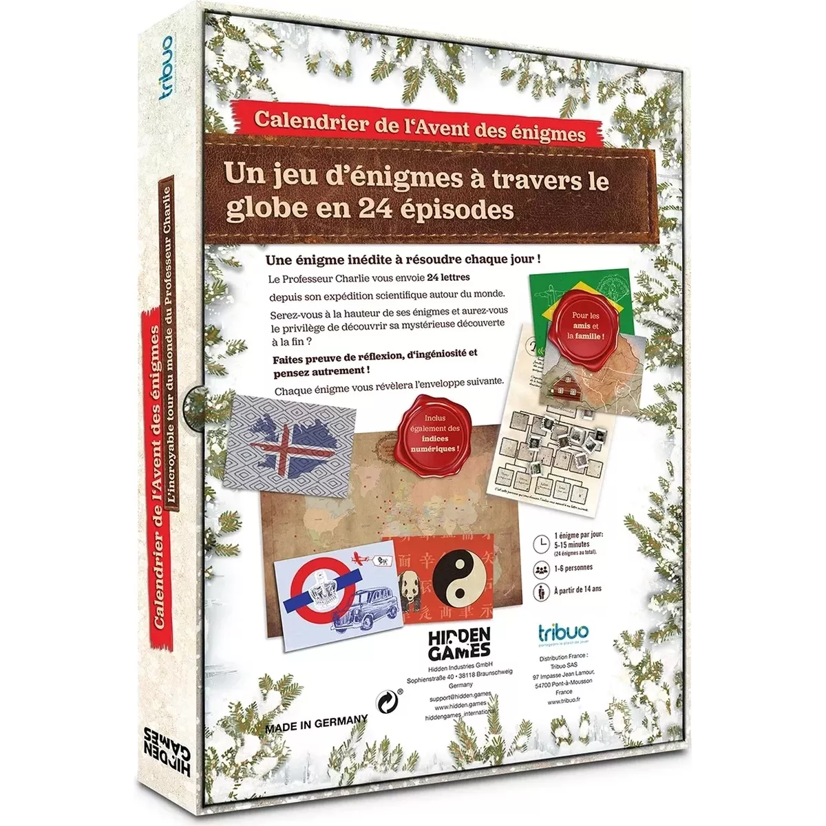 HIDDEN GAMES - CALENDRIER DE L'AVENT