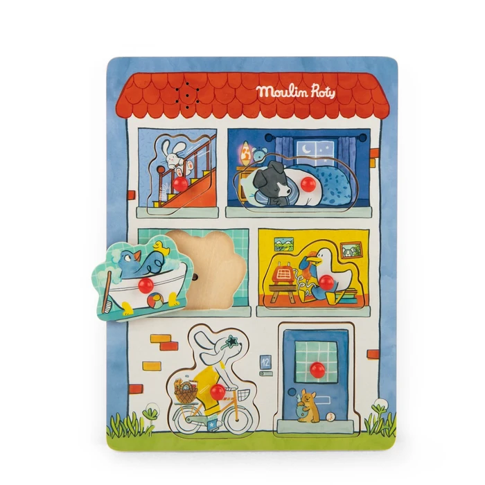 Puzzle sonore Puce & Pilou