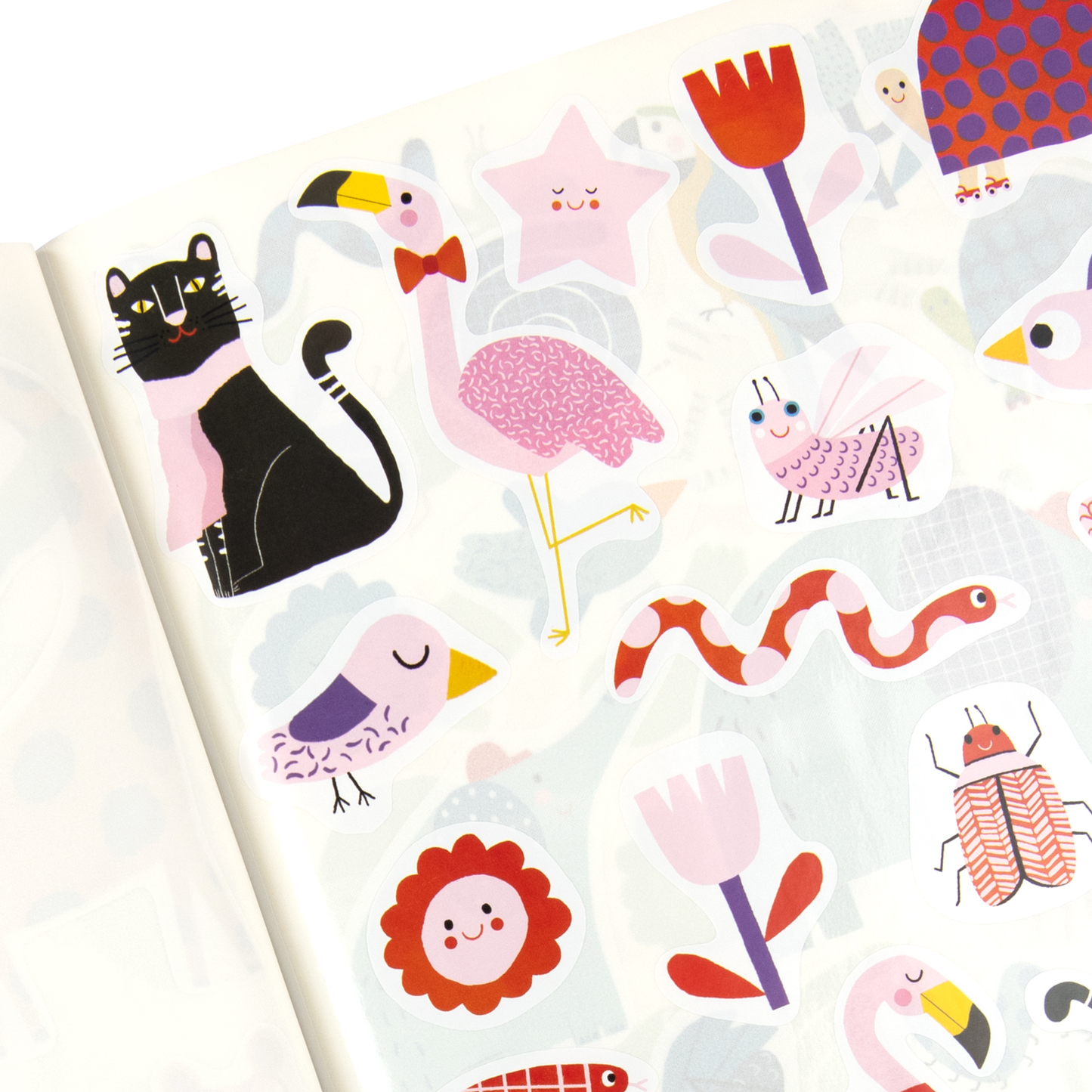 Cahier de 300 stickers Les Toupitis
