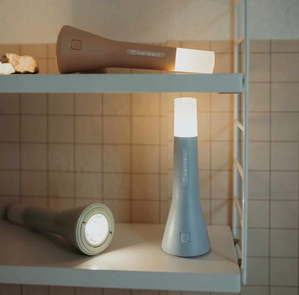 KIDYFLASHLIGHT Lampe de poche 3-en-1 verte