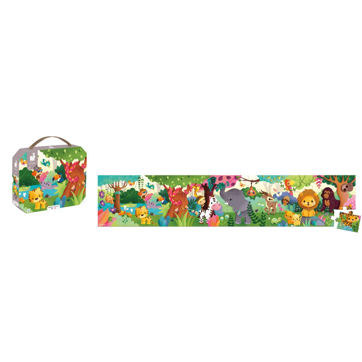 PUZZLE LES ANIMAUX SAUVAGES - 36 PCS