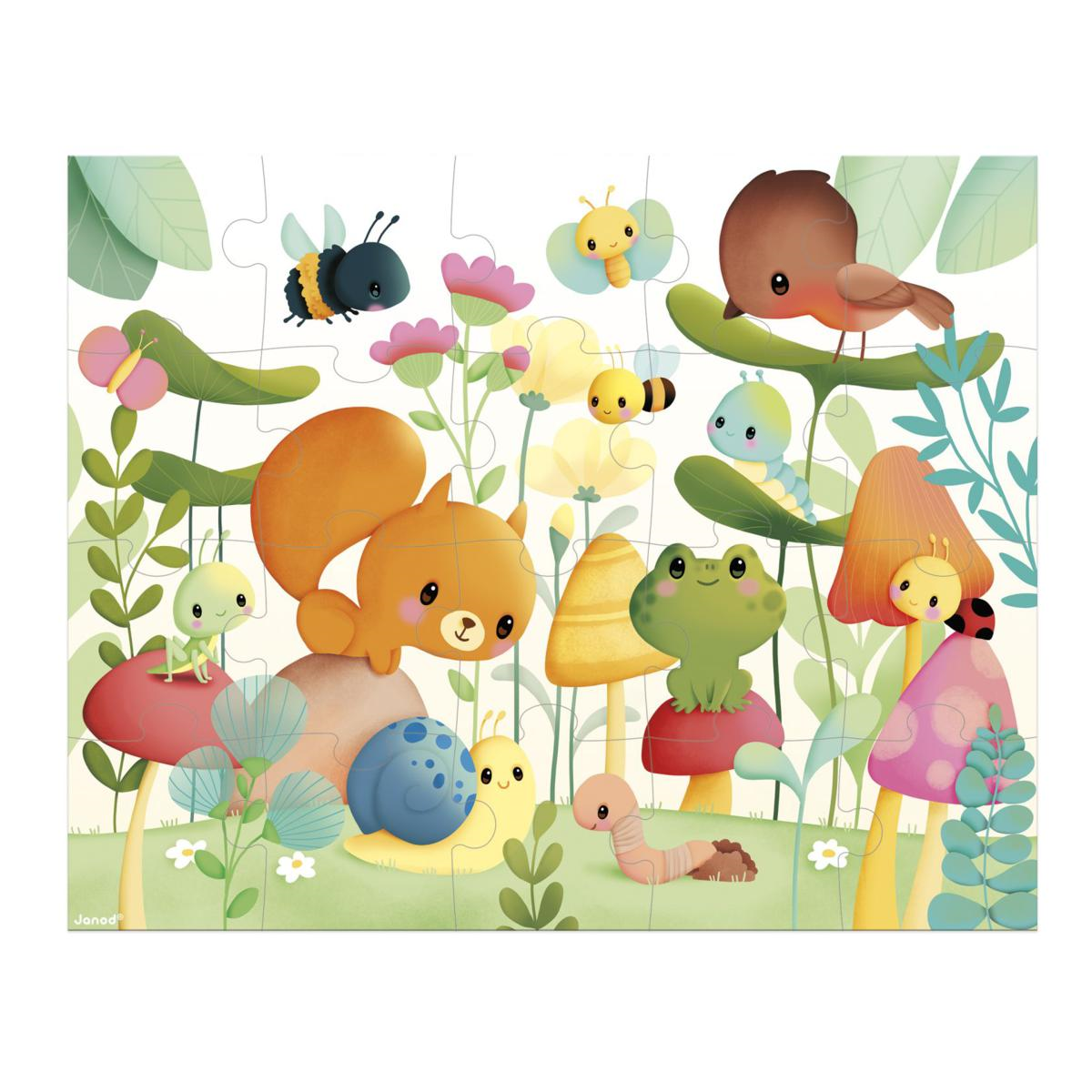 PUZZLE LES COMPAGNONS DU JARDIN - 20 PCS