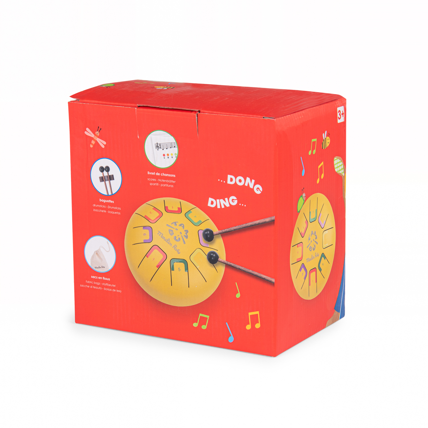 Petit tambour à languettes Les Popipop