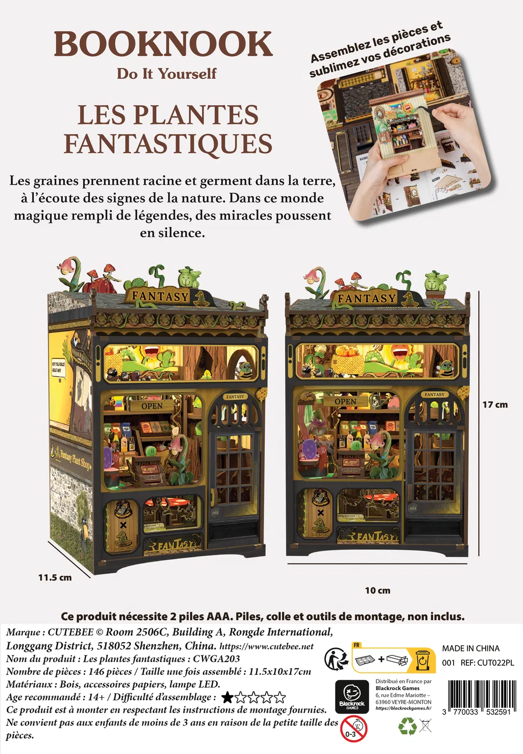 BOOKNOOK - LES PLANTES FANTASTIQUES