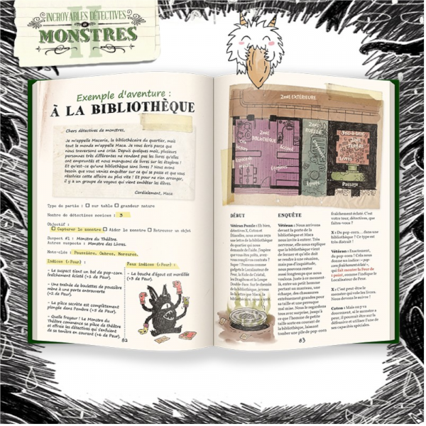 INCROYABLES DETECTIVES DE MONSTRES - Livre de base