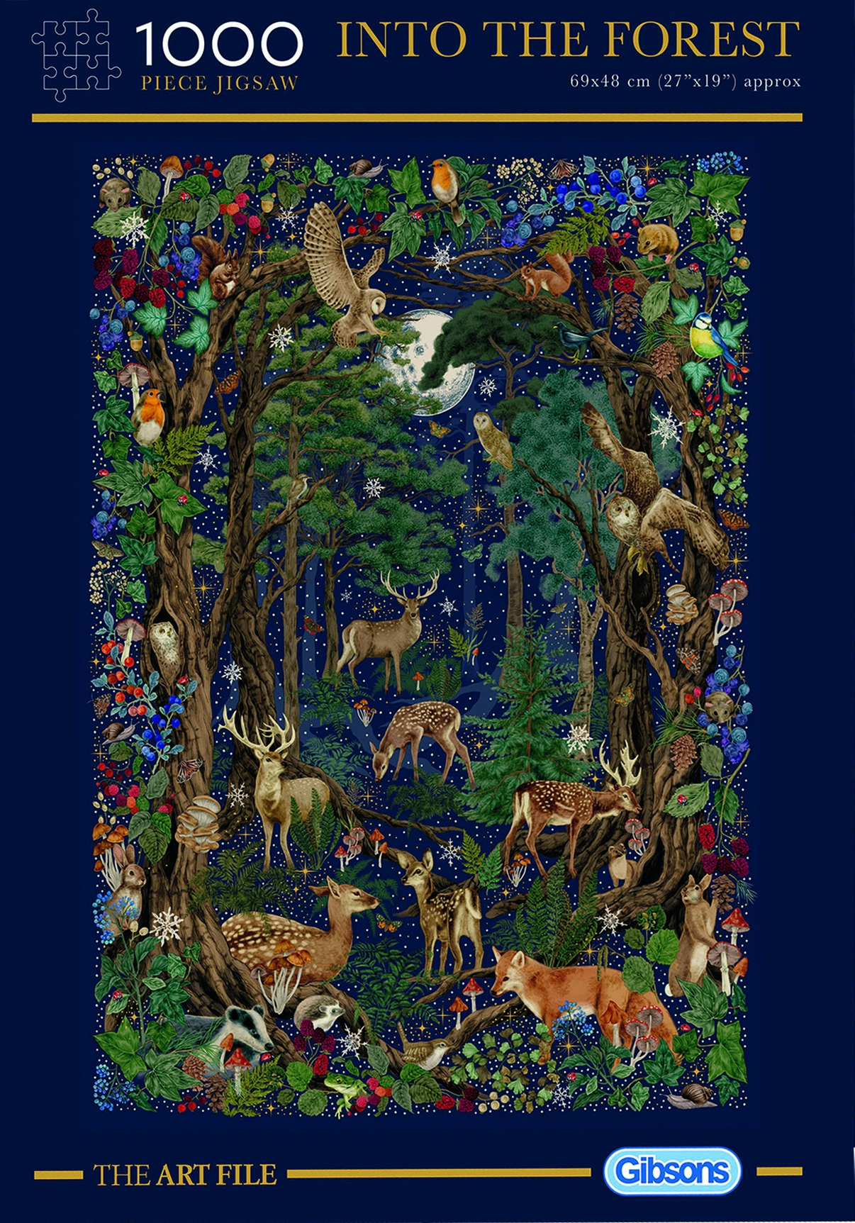 INTO THE FOREST - Gibson- Puzzle 1000 pièces