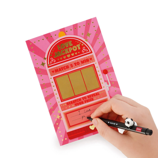 SCRATCH OFF CARD - LOVE JACKPOT