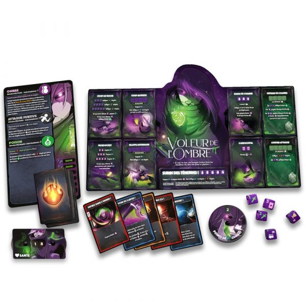 DICE THRONE S1 - Pyromancienne vs. Voleur de l'Ombre