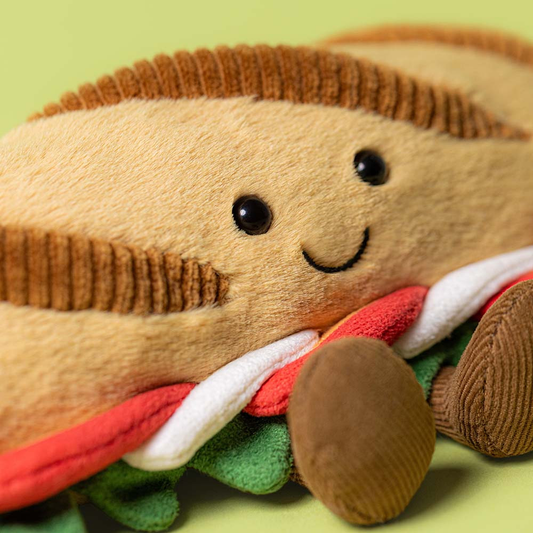Amuseables Caprese Baguette - 10cm x 12cm x 6cm