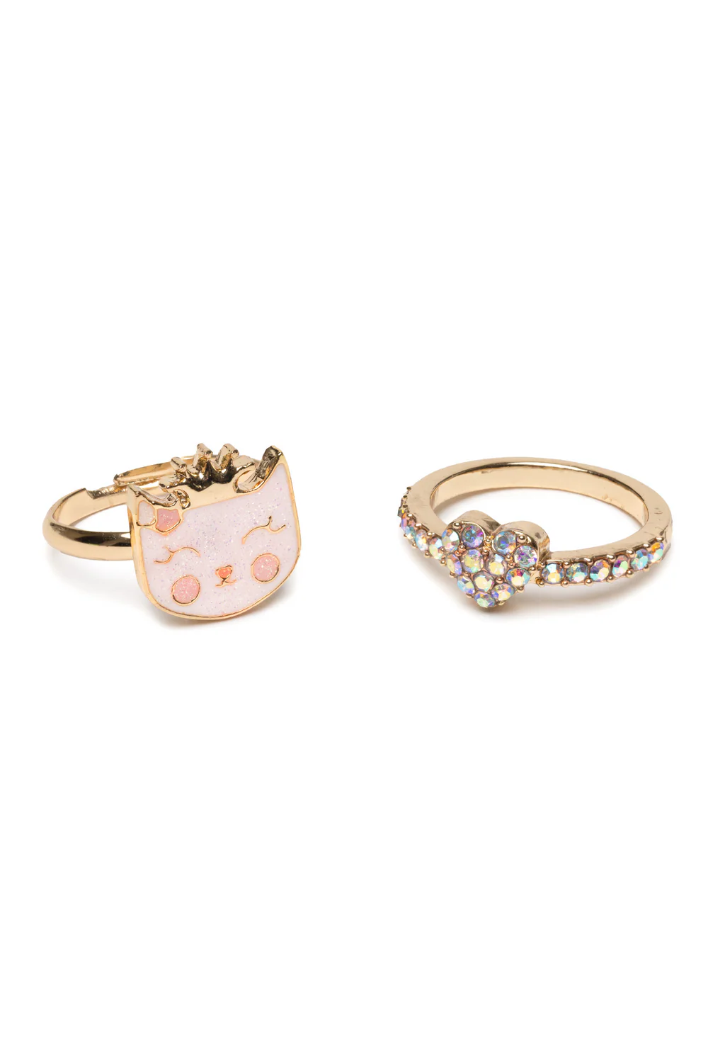 Boutique Kitty Love Ring Set (2 pcs)