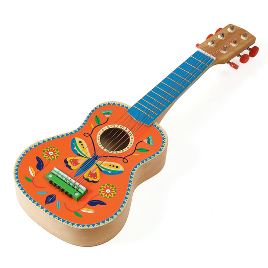 ANIMAMBO - Guitare 6 cordes métalliques - Petit Modèle