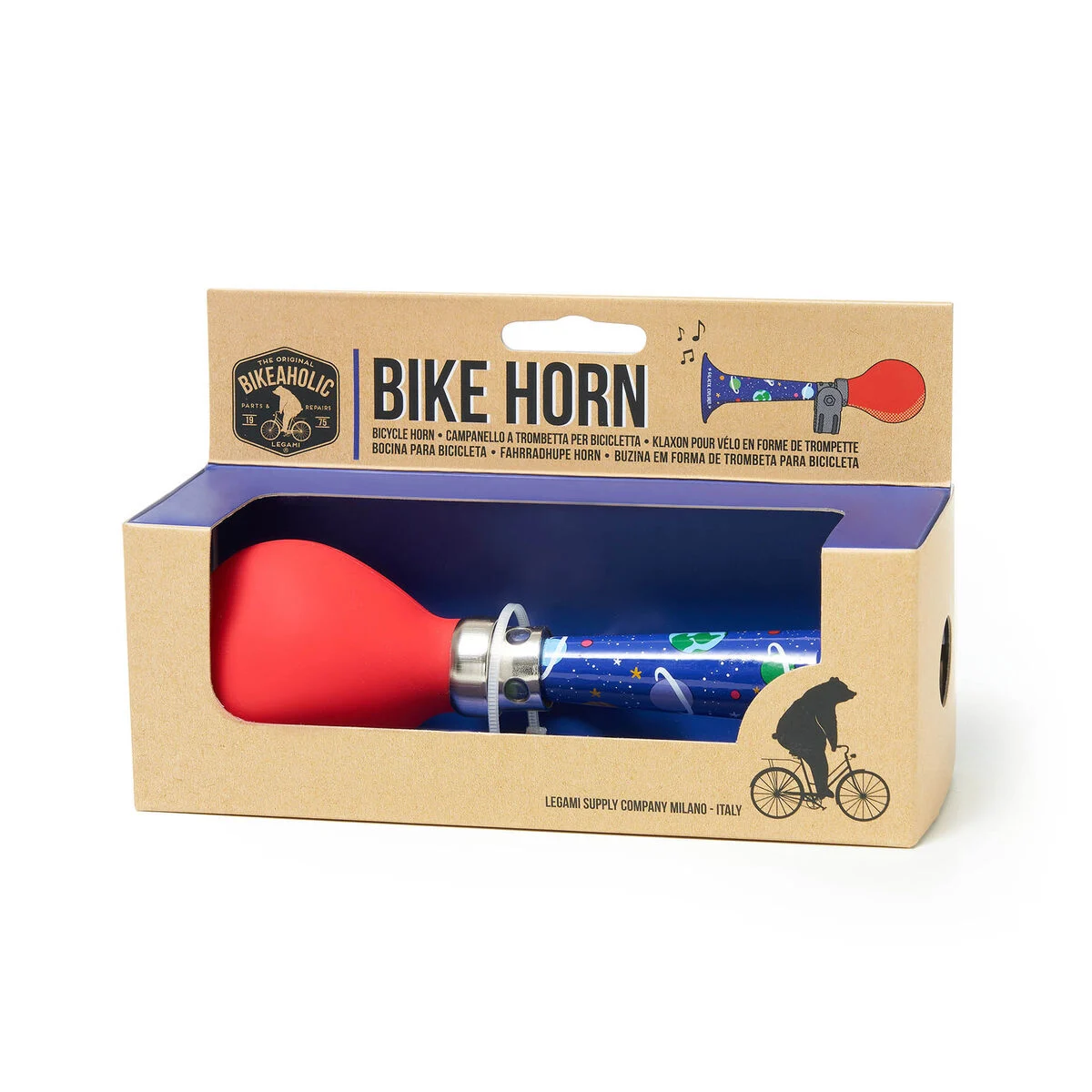 BIKE HORN - KLAXON POUR VÉLO TROMPETTE - SPACE