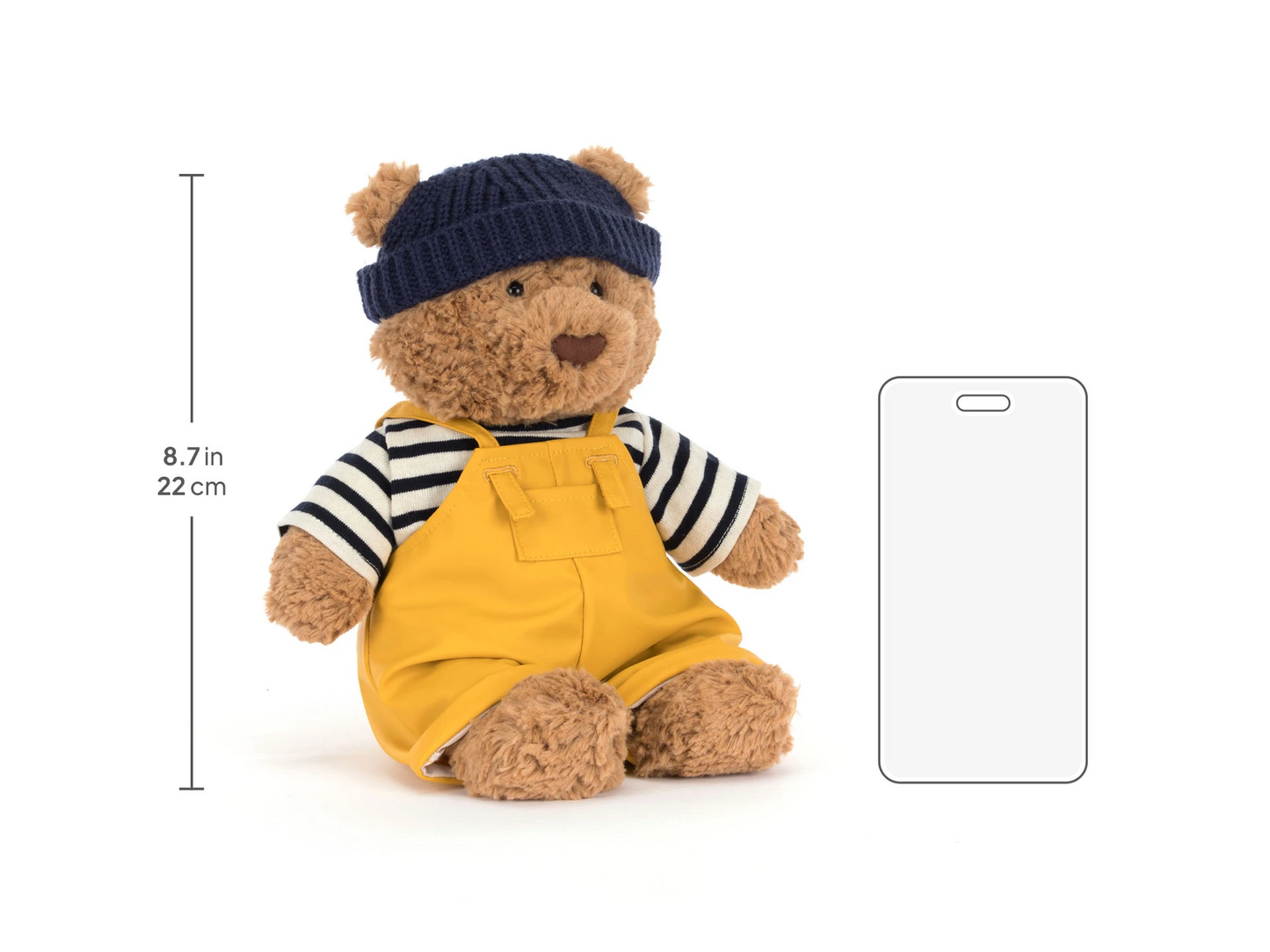 Bartholomew Bear Seafarer Outfit - 26cm x 12cm x 8cm