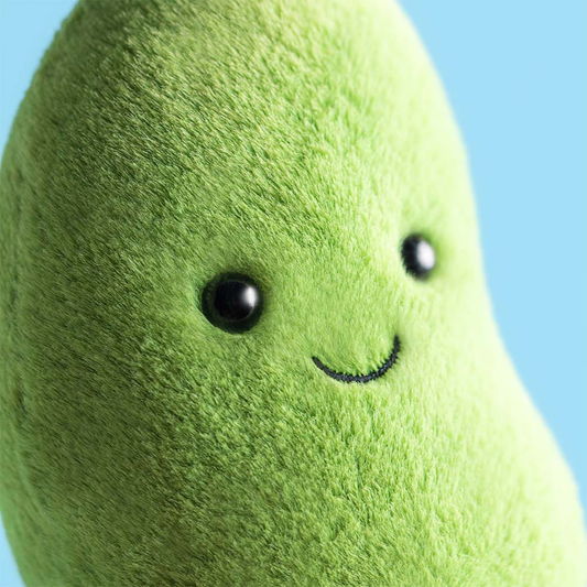 Amuseables Soyella Edamame Bean - 13cm x 6cm x 5cm