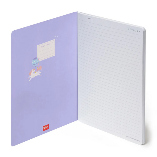 QUADERNO - CARNET LIGNÉ - UNICORN - Format B5