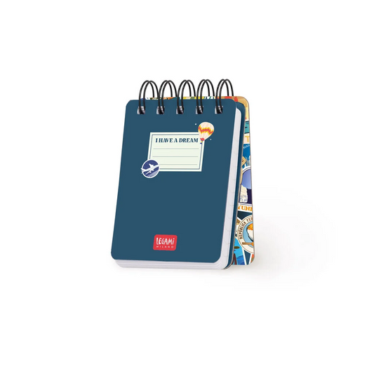 SPIRAL-BOUND NOTEPAD - TRAVEL